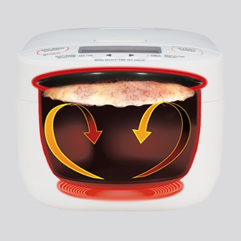 Pressure Induction Heating Rice Cooker & Warmer NW-YNC10/18